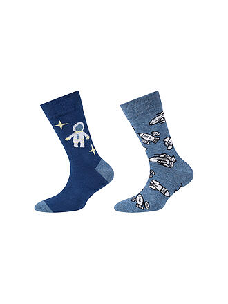 CAMANO | Jungen Socken 2er Pkg denim melange