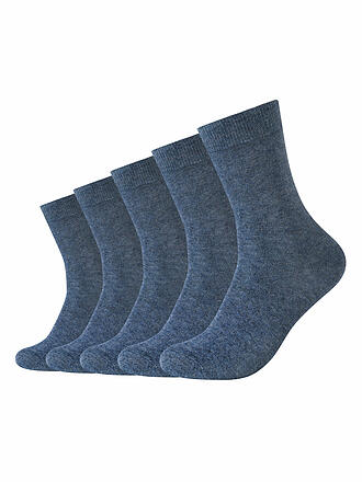 CAMANO | Socken BASIC 5-er Pkg jeans melange