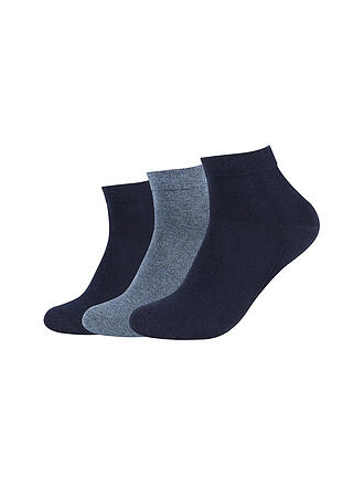 CAMANO | Sneaker Socken 3-er Pkg navy