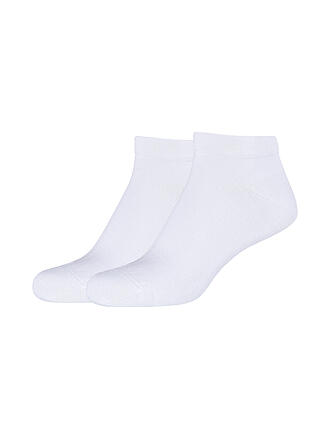 CAMANO | Herren-Sneakersocken 2er Pkg white