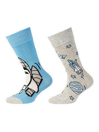 CAMANO | Jungen Socken 2er Pkg. Hertiage Blue