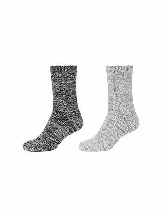 CAMANO | Socken 2er Pkg. black mix