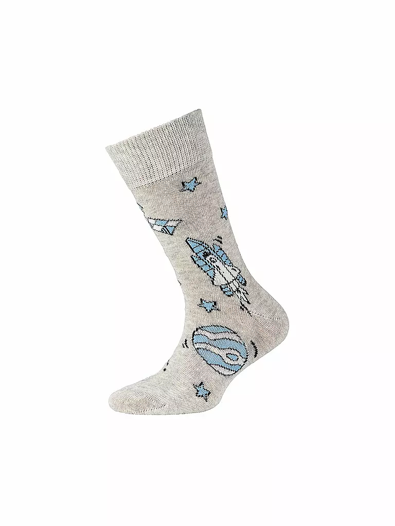 CAMANO | Jungen Socken 2er Pkg. Hertiage Blue | grau