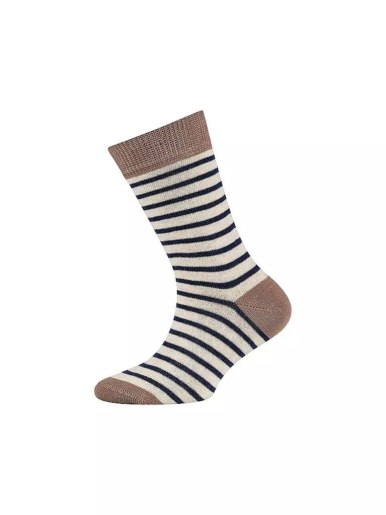 CAMANO | Jungen Socken 4er Pkg. offwhite melange | grau