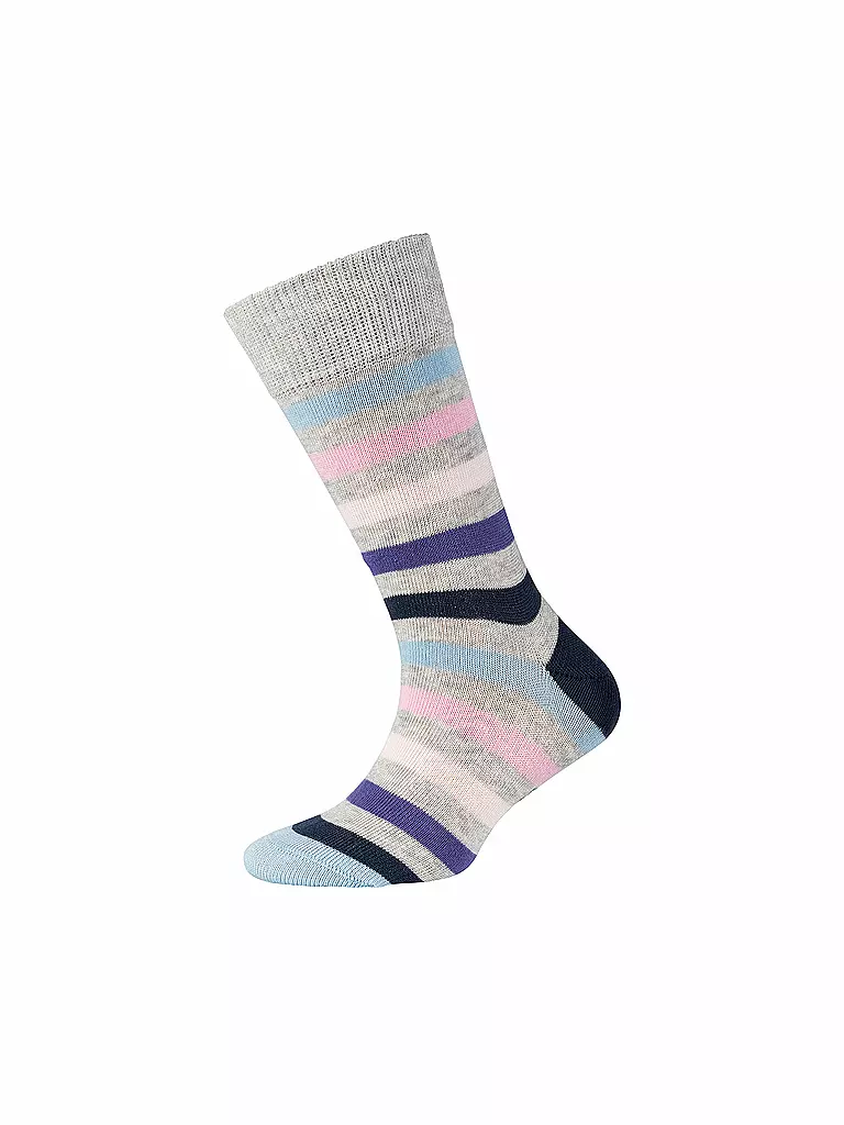 CAMANO | Mädchen Socken 2er Pkg. Lilac Chiffon  | hellgrau