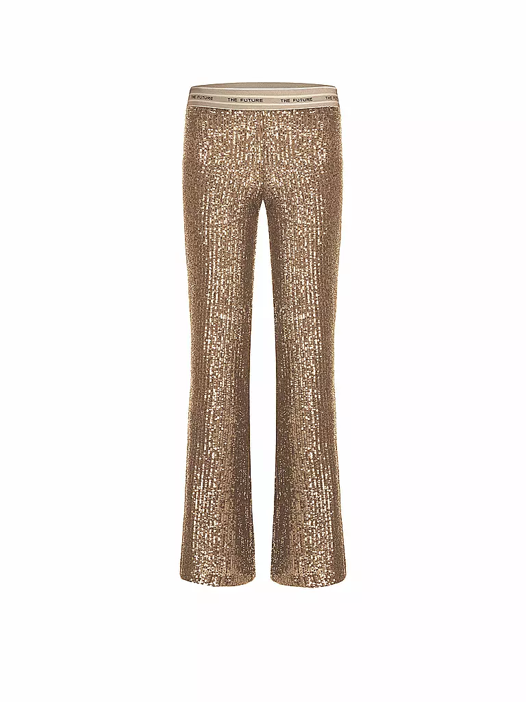 CAMBIO | Hose Flared Fit FRANCIS | gold