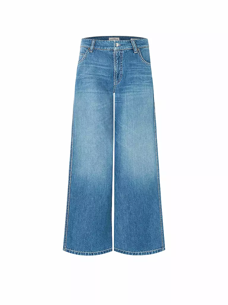 CAMBIO | Jeans Flared Fit 7/8 PALAZZO | blau