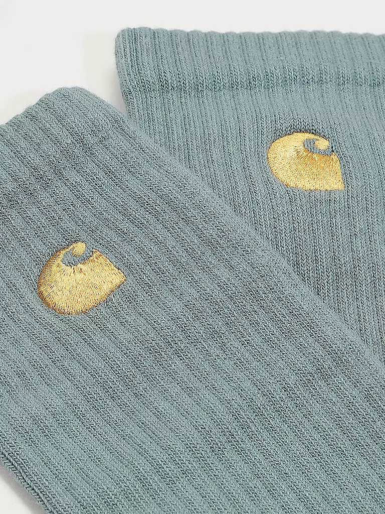 CARHARTT WIP | Socken CHASE silver pine / gold | olive