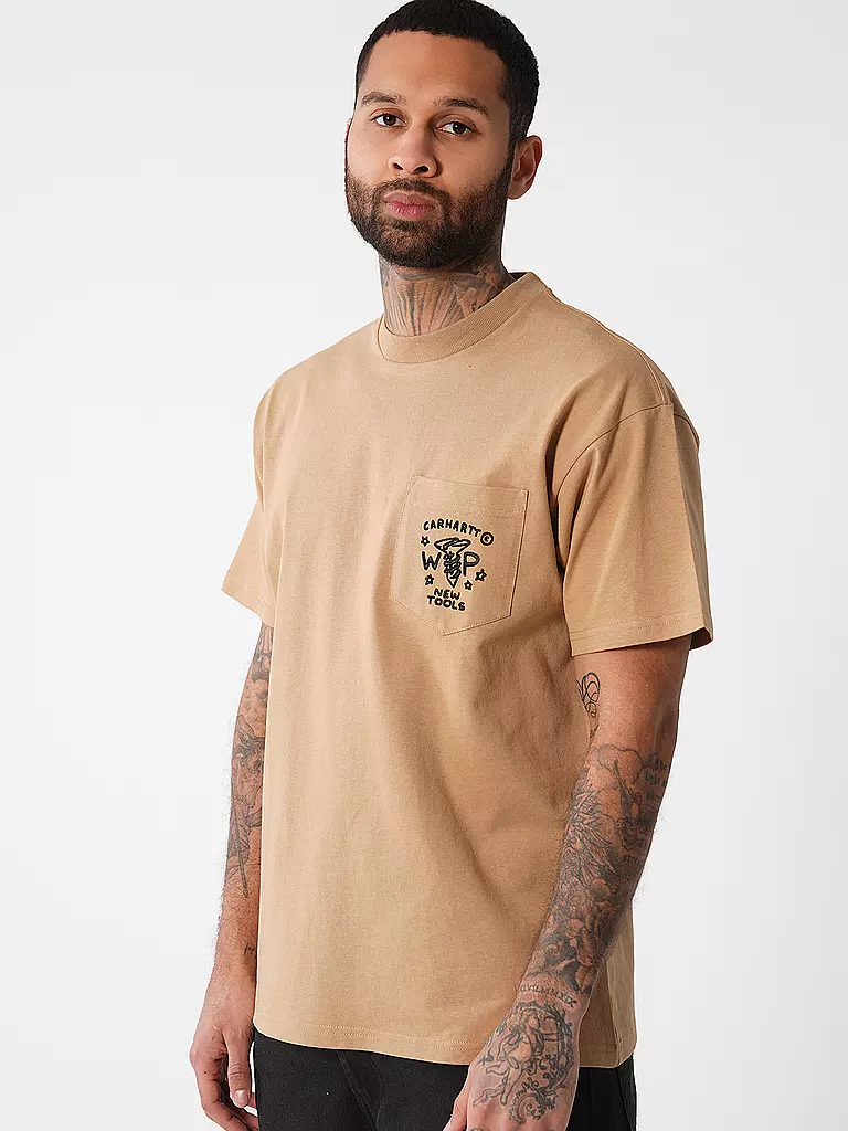 CARHARTT WIP | T-Shirt  | beige