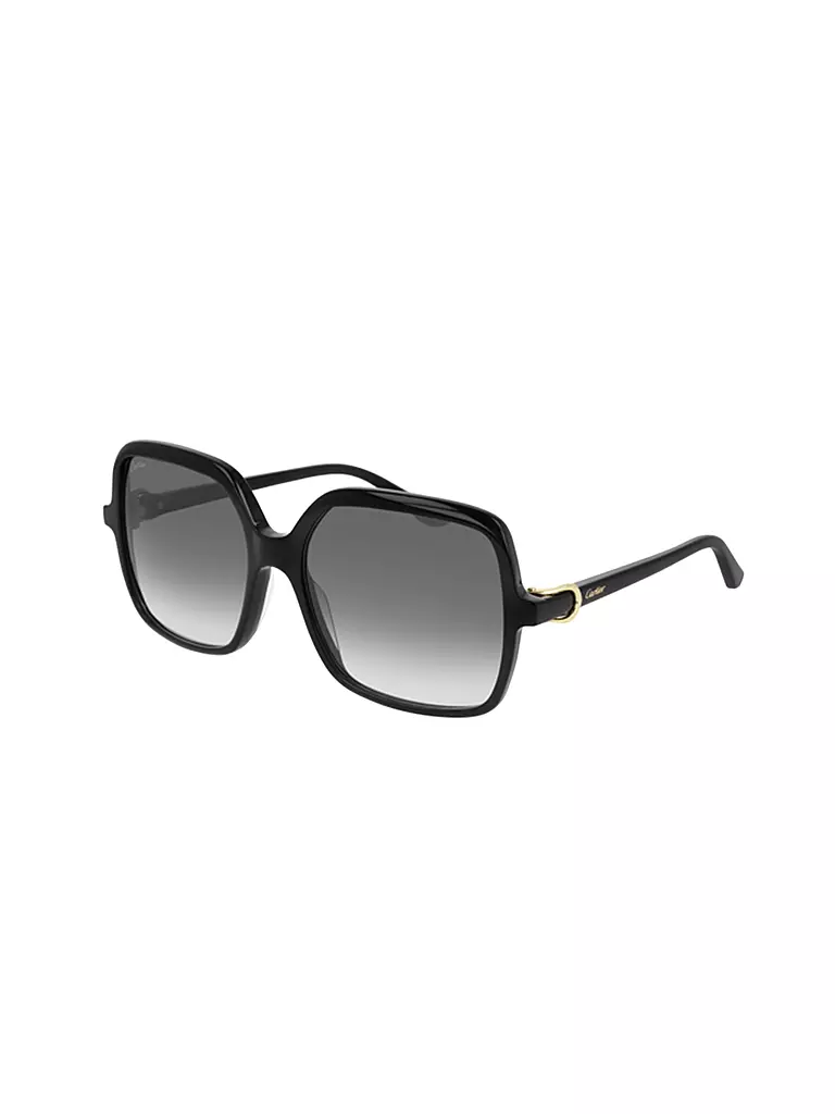 CARTIER | Sonnenbrille  | schwarz