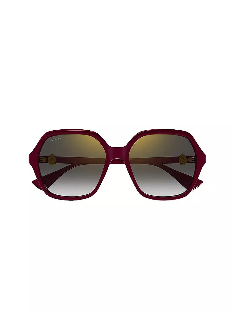 CARTIER | Sonnenbrille CT0470S | dunkelrot