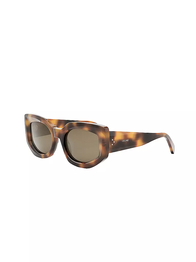 CELINE | CELINE 3 Dots Havana Butterfly Sonnenbrille | braun