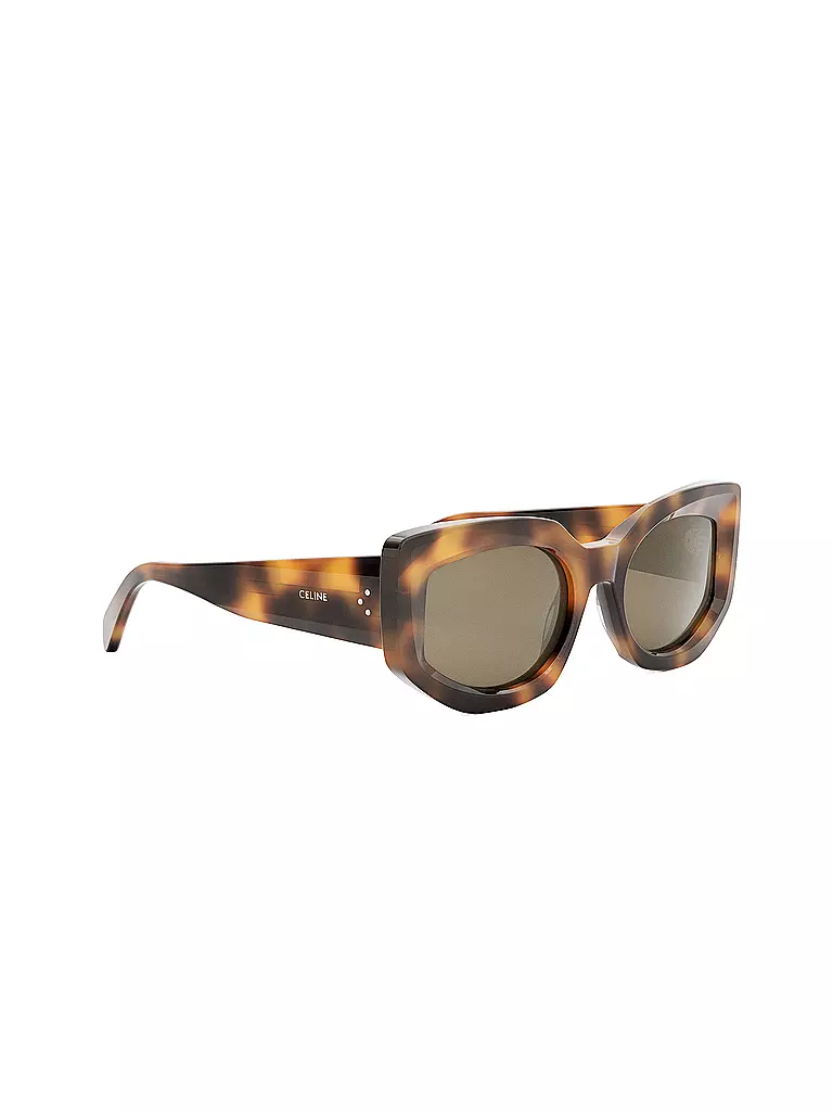 CELINE | CELINE 3 Dots Havana Butterfly Sonnenbrille | braun