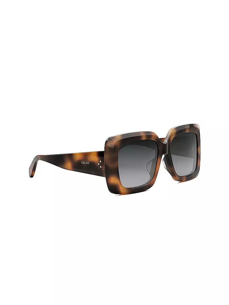 CELINE | CELINE 3 Dots Havana eckige Sonnenbrille | braun