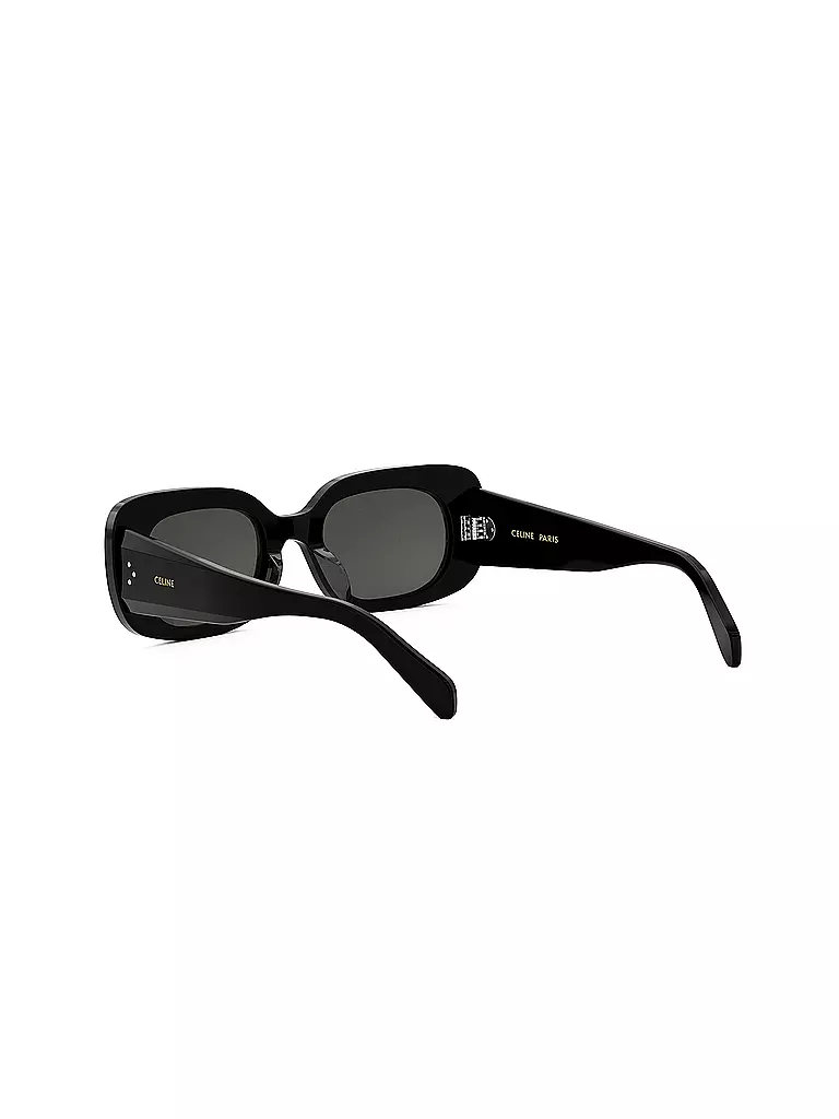 CELINE | CELINE 3 Dots schwarze eckige Sonnenbrille | schwarz