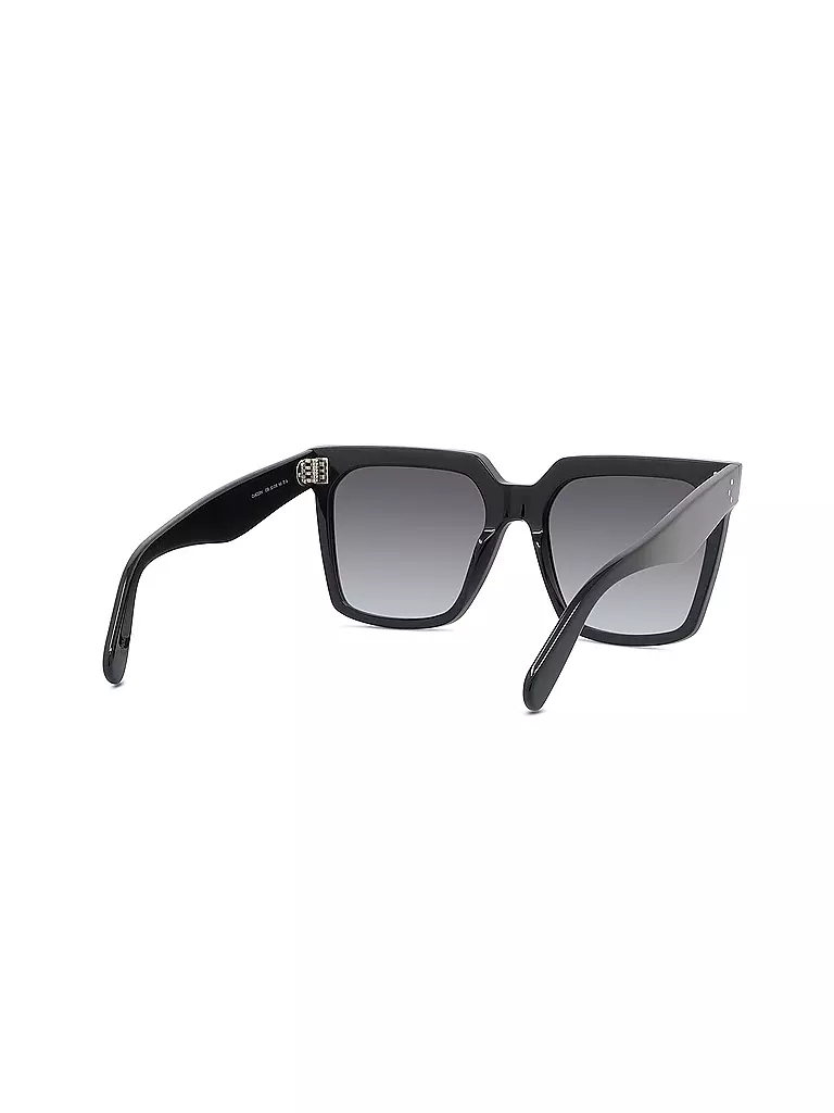 CELINE | CELINE 3 Dots schwarze eckige Sonnenbrille | schwarz