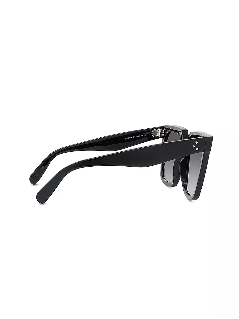 CELINE | CELINE 3 Dots schwarze eckige Sonnenbrille | schwarz