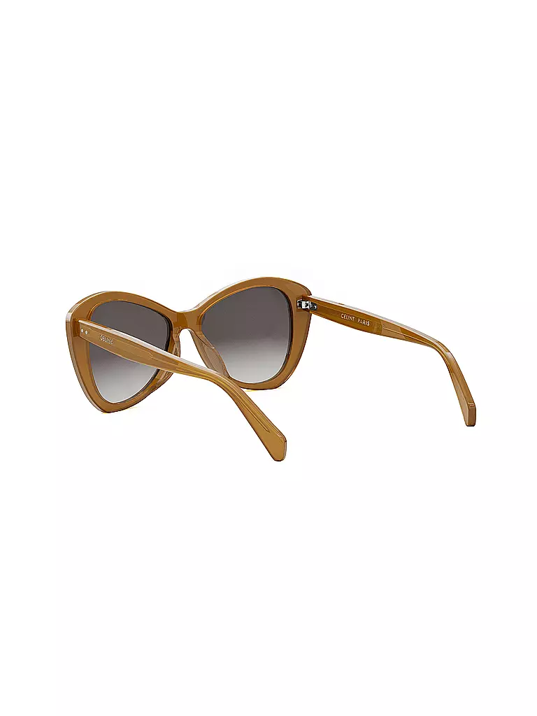 CELINE | CELINE Thin gelbe Butterfly Sonnenbrille | beige