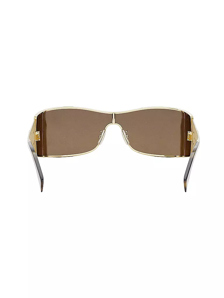 CELINE | Maxi Metal Triomphe goldene Mask Sonnenbrille | gold