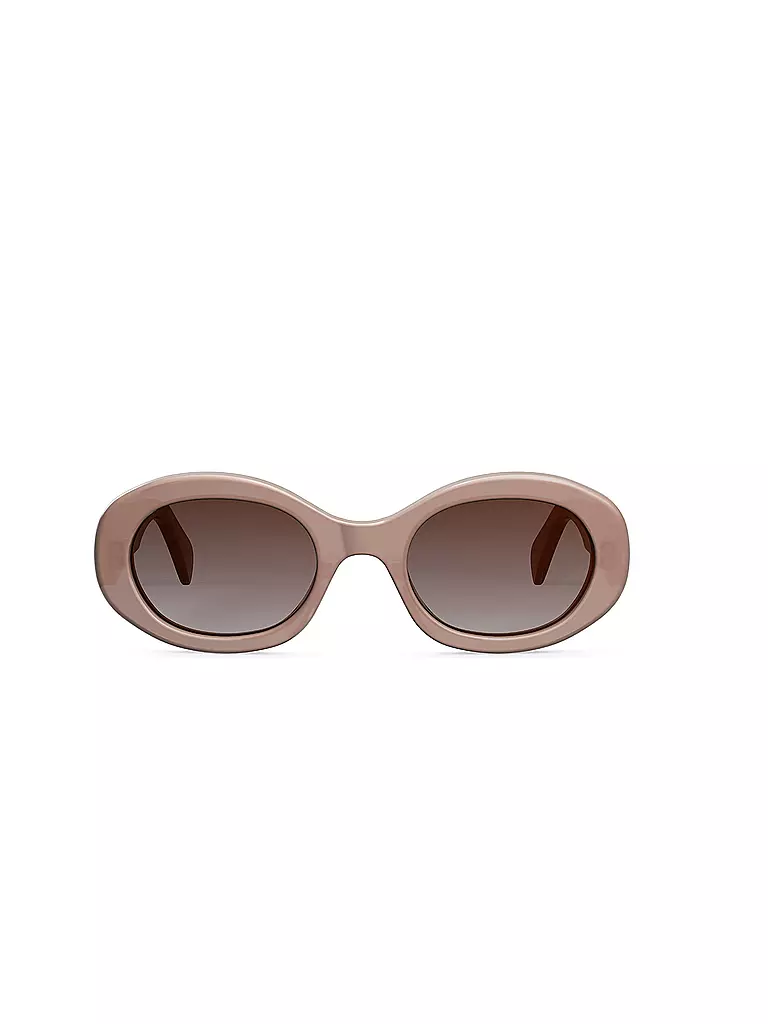 CELINE | Triomphe braune ovale Sonnenbrille | braun