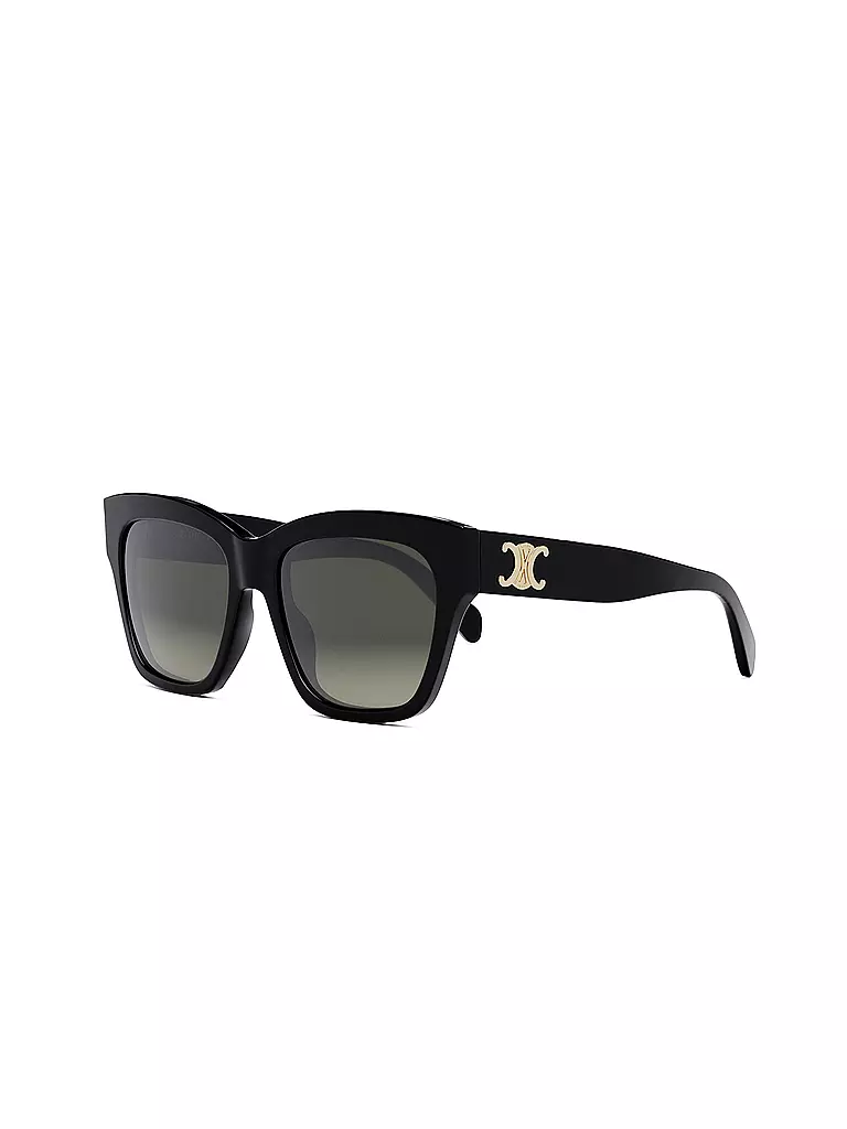 CELINE | Triomphe schwarze eckige Sonnenbrille | schwarz