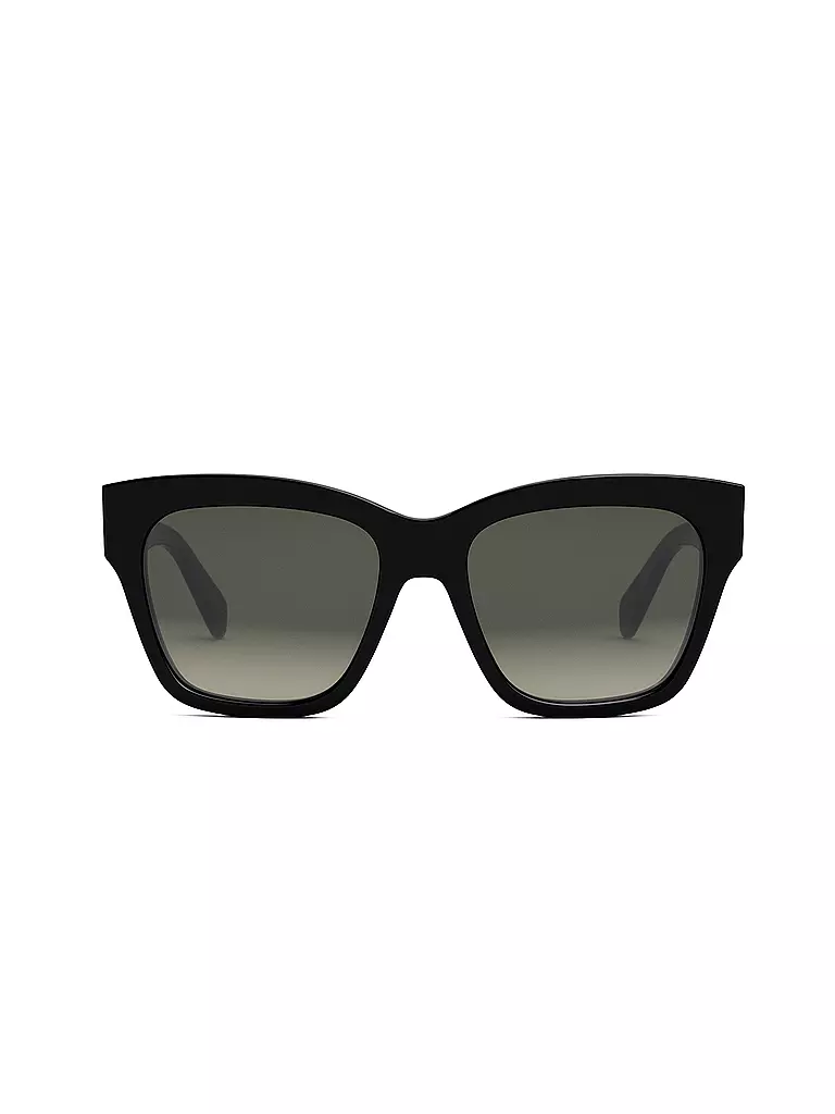 CELINE | Triomphe schwarze eckige Sonnenbrille | schwarz