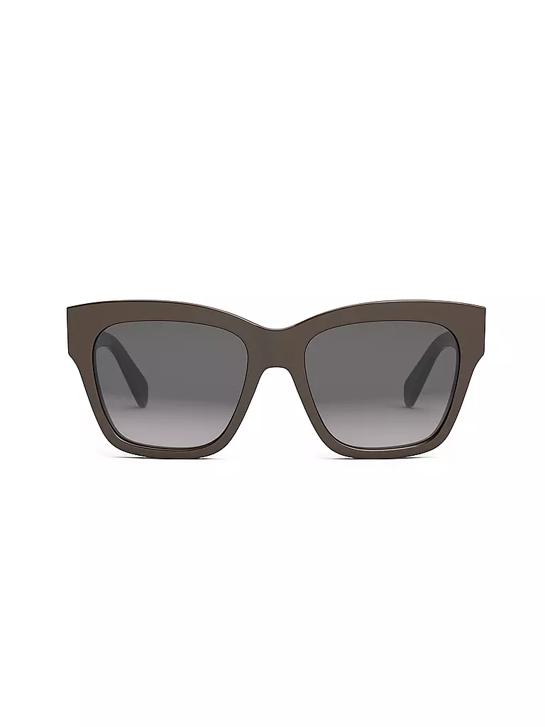 CELINE | Triomphe schwarze eckige Sonnenbrille | schwarz