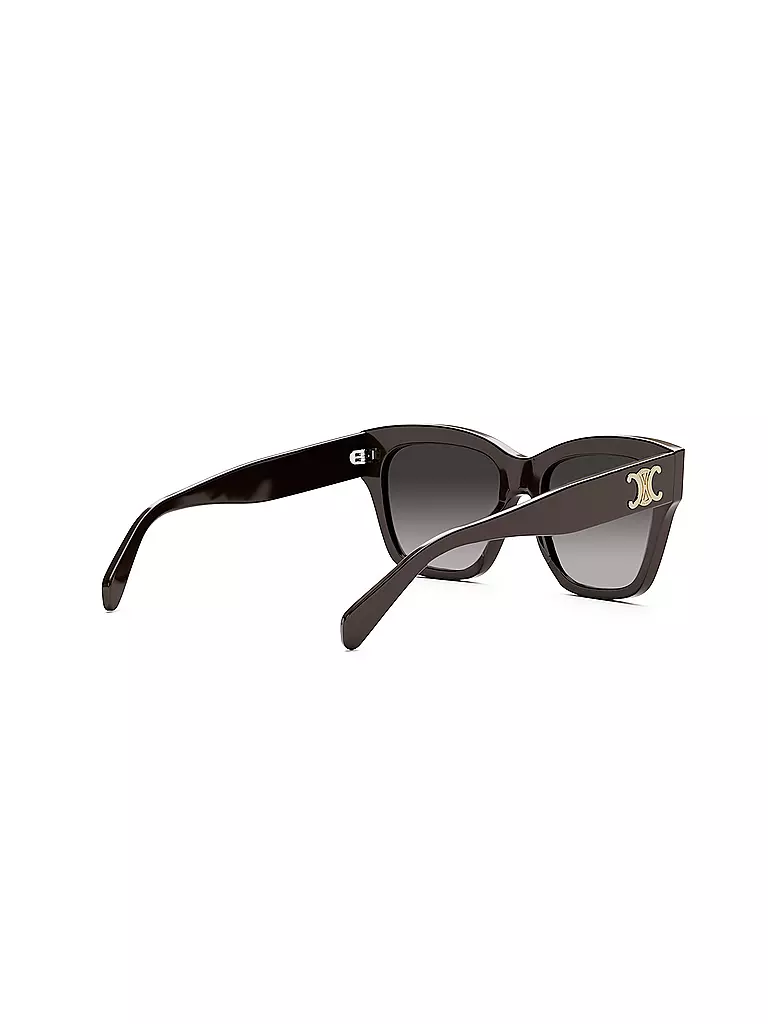 CELINE | Triomphe schwarze eckige Sonnenbrille | schwarz