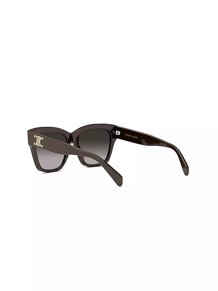 CELINE | Triomphe schwarze eckige Sonnenbrille | schwarz