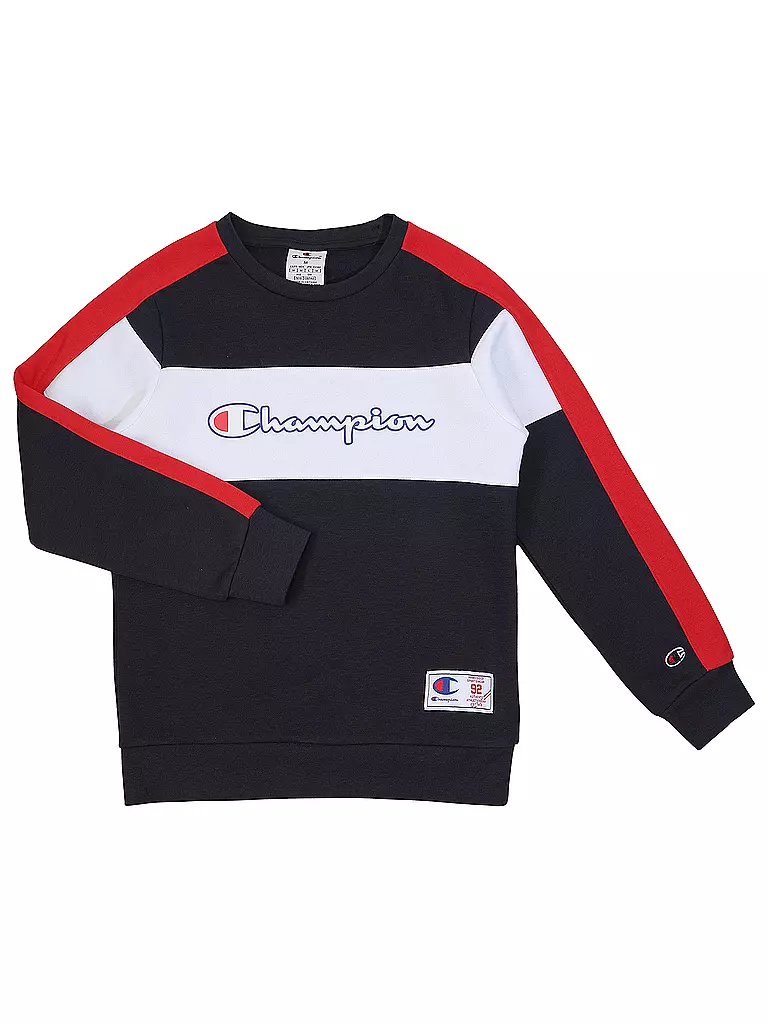 CHAMPION | Jungen Jogger Set 2tlg Sweater/Jogginghose  | dunkelblau