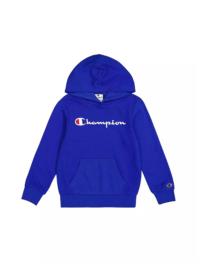 CHAMPION | Jungen Kapuzensweater - Hoodie  | blau