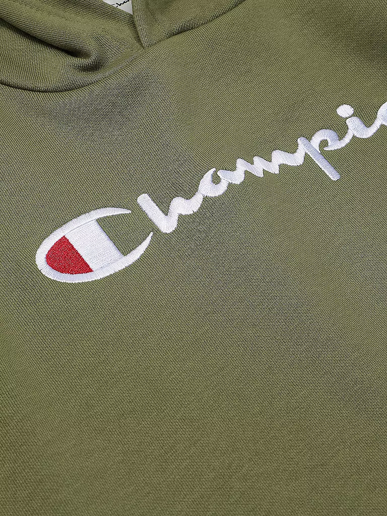 CHAMPION | Jungen Kapuzensweater - Hoodie | olive