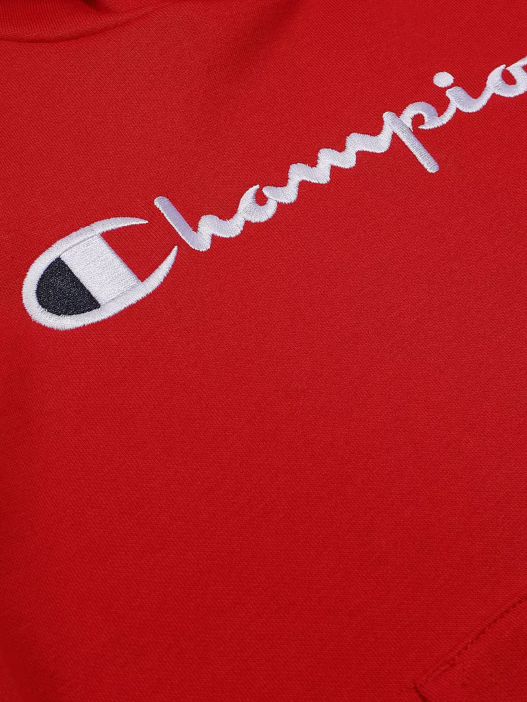 CHAMPION | Jungen Kapuzensweater - Hoodie | rot