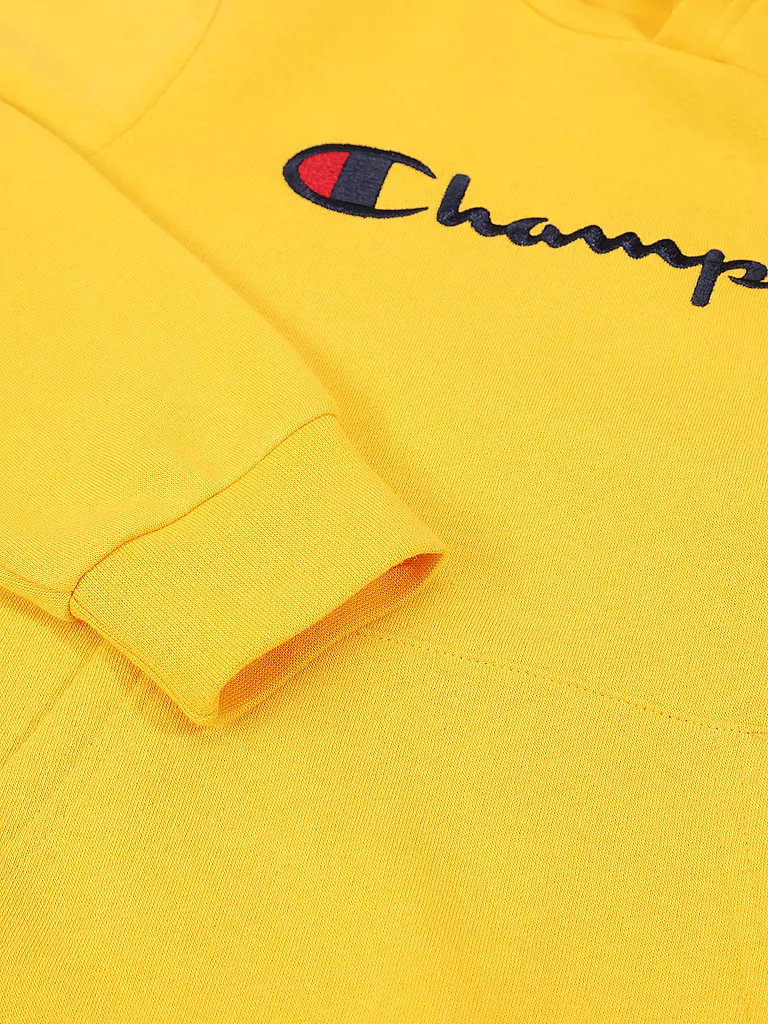 CHAMPION - Hoodie Jungen gelb Kapuzensweater