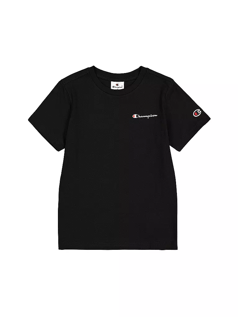 CHAMPION | Jungen T-Shirt | schwarz