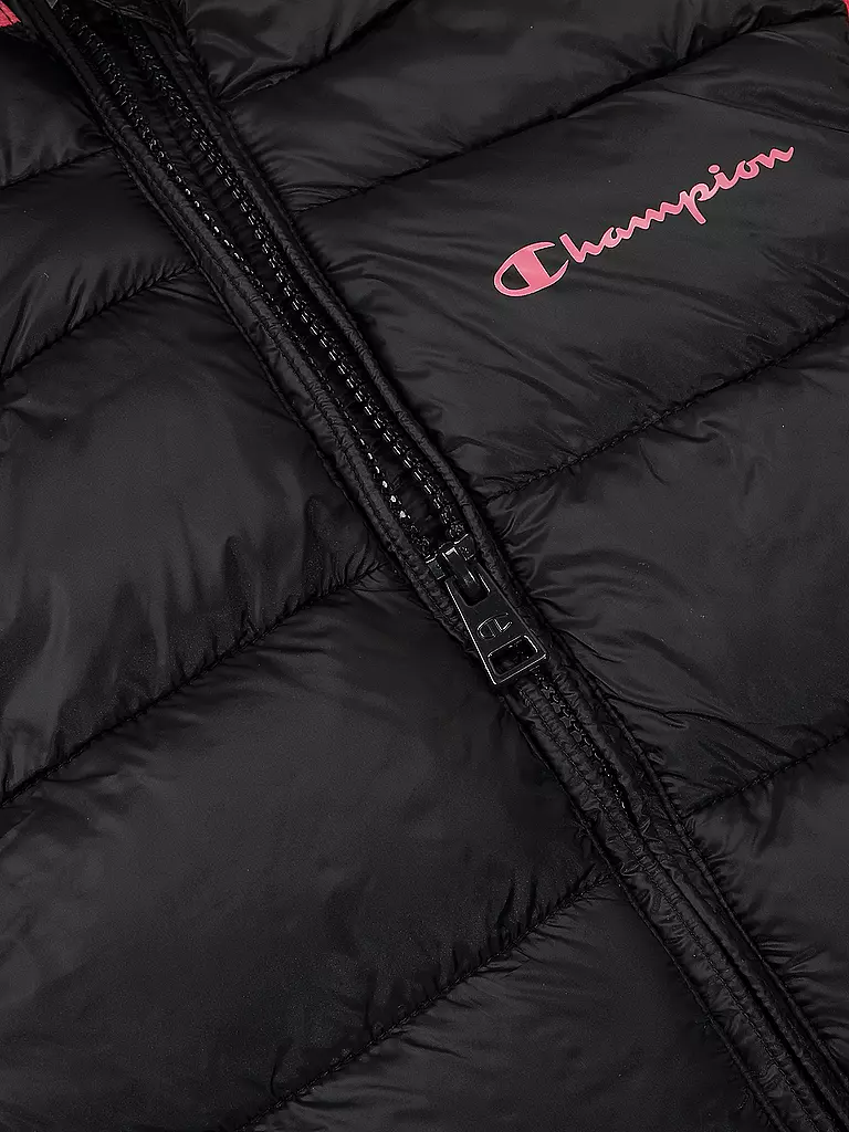 CHAMPION | Mädchen Steppgilet  | schwarz