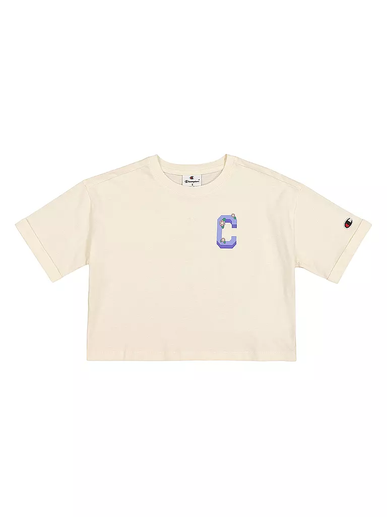 CHAMPION | Mädchen T-Shirt  | beige