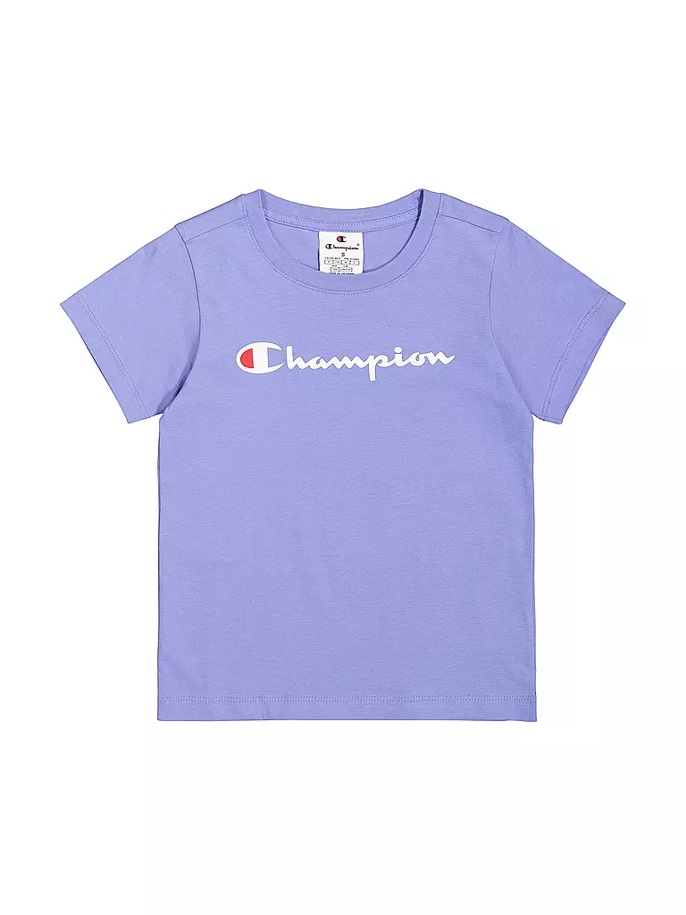 CHAMPION | Mädchen T-Shirt | lila