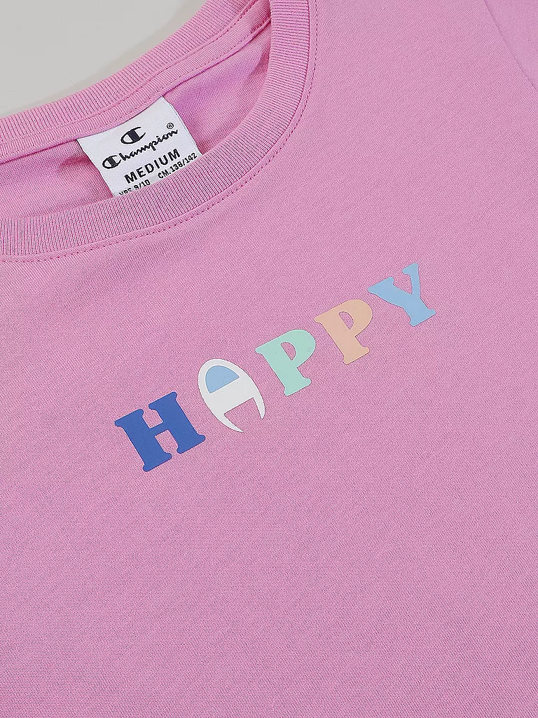 CHAMPION | Mädchen T-Shirt | pink