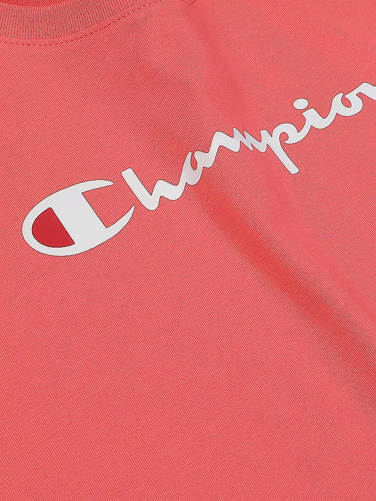 CHAMPION | Mädchen T-Shirt | koralle