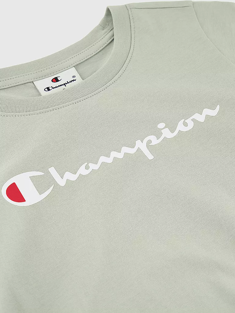 CHAMPION | Mädchen T-Shirt | hellgrün