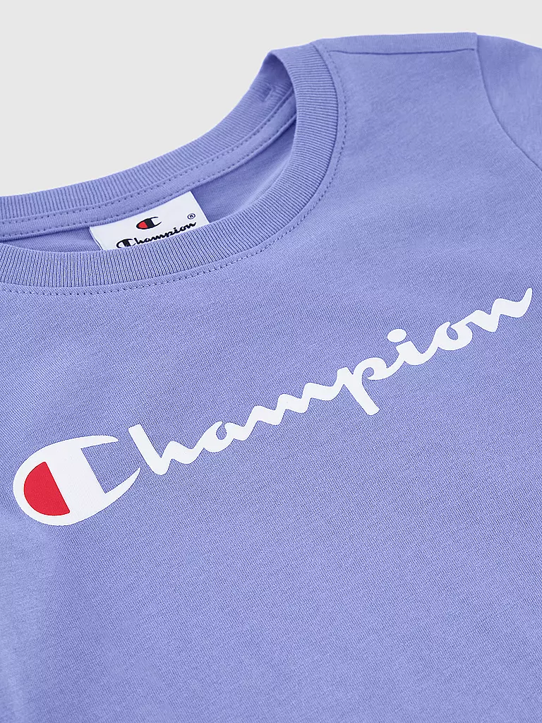 CHAMPION | Mädchen T-Shirt | lila