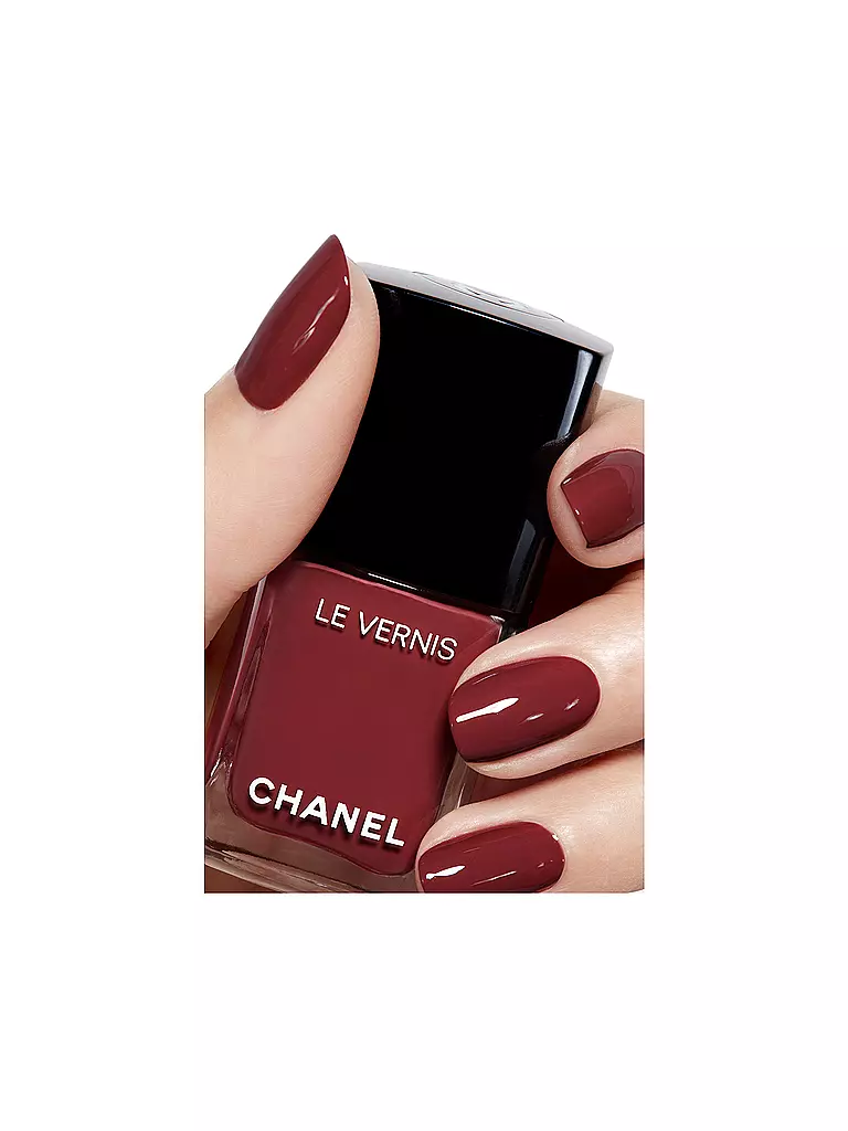 CHANEL | NAGELLACK – FARBE UND GLANZ MIT LANGEM HALT 13ML | dunkelrot