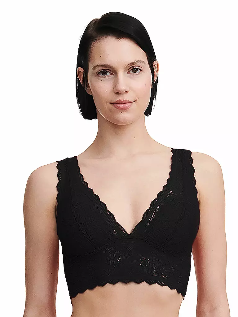 CHANTELLE | Bustier FLORAL TOUCH schwarz  | schwarz