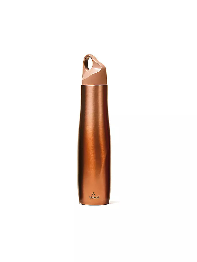 CHIC.MIC | Isolierflasche bioloco the curve 420ml Brass/Messing | kupfer