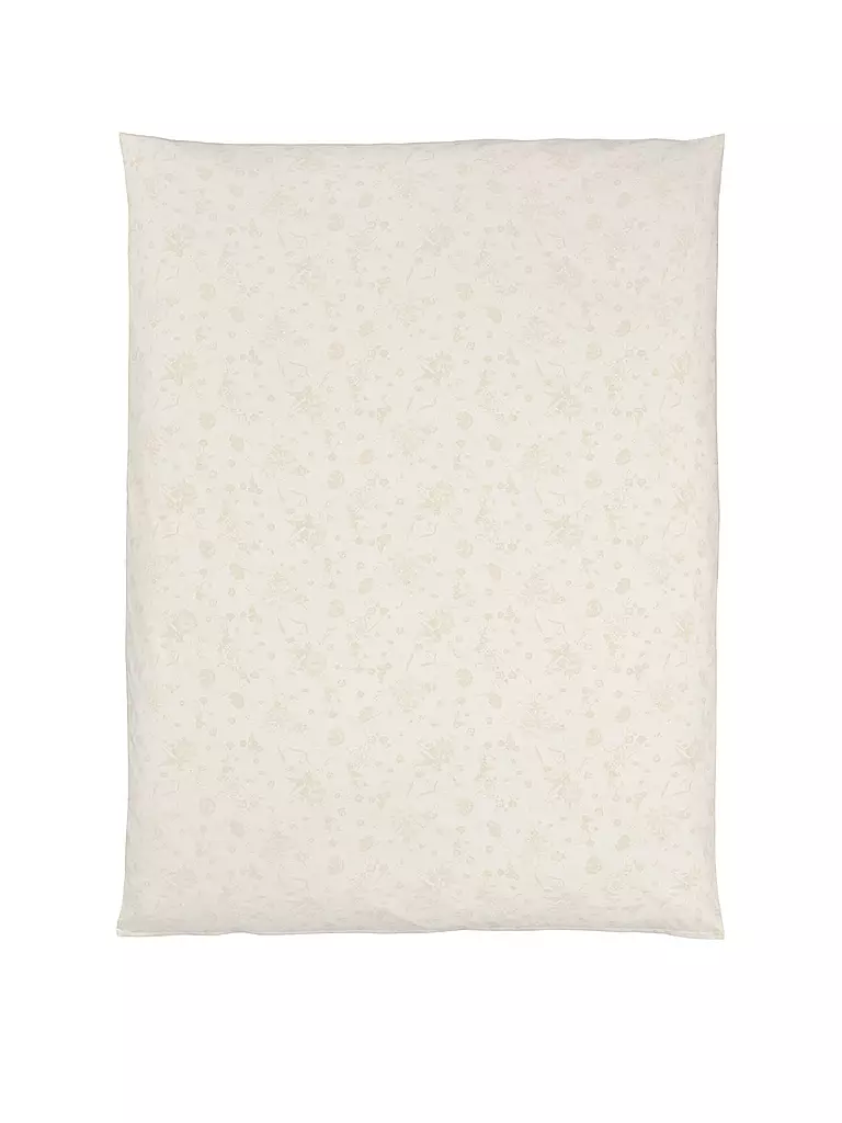 CHRISTIAN FISCHBACHER | Jacquard Kissenbezug FIORI PASTELLO 70x90cm Ivory | beige