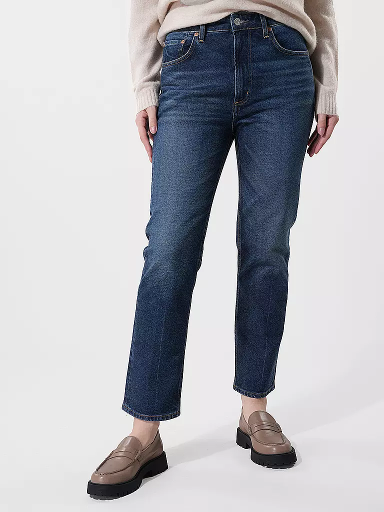 CITIZENS OF HUMANITY | Jeans Straight Fit 7/8 ZURIE  | blau