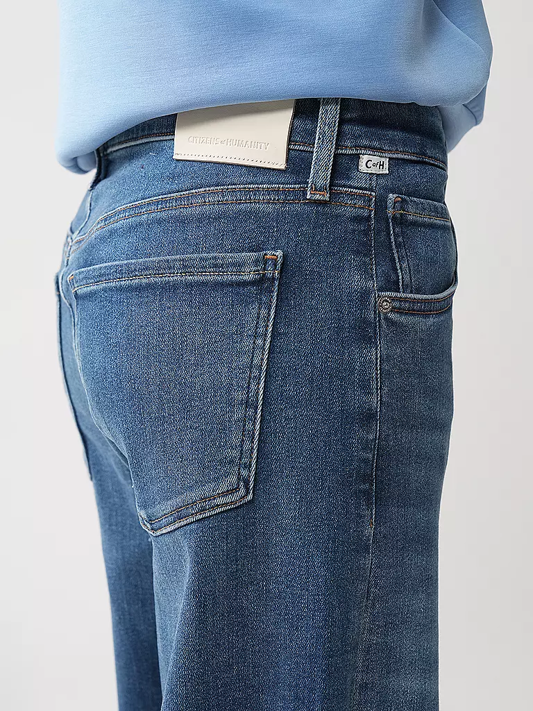 CITIZENS OF HUMANITY | Jeans Wide Leg 7/8 | dunkelblau