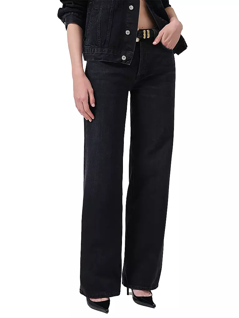 CITIZENS OF HUMANITY | Jeans Wide Leg Fit ANNINA 33 | schwarz