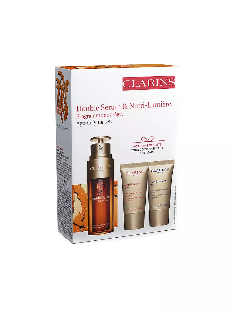 CLARINS | Geschenkset - Double Serum / Nutri-Lumière  Set 50ml / 2x15ml | keine Farbe